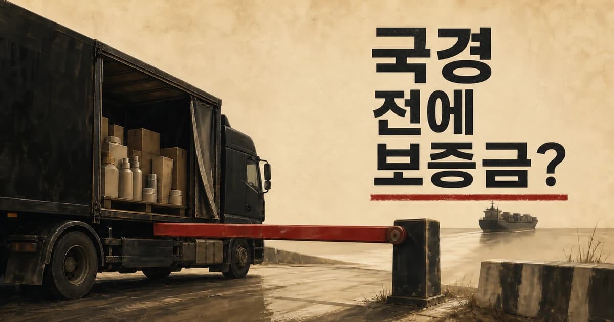 SPOT 2026: EAEU 경유 한국 화장품 육로 수입의 일정과 자금 리스크