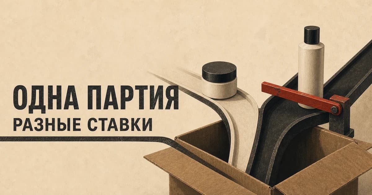 Пошлина на косметику из Кореи в 2026 году: где 6,5%, а где 35%