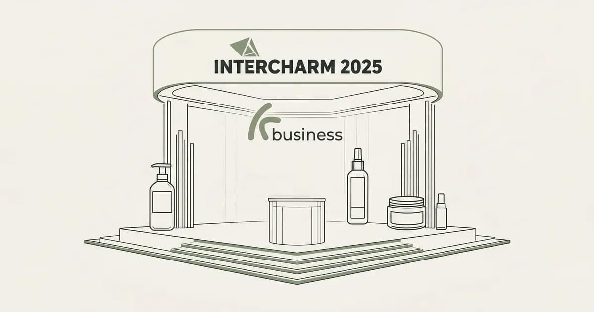 K-Business на InterCHARM 2025 — первый стенд и итоги выставки
